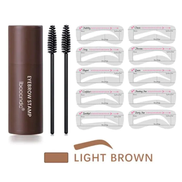 Brown Eyebrow Makeup Kit