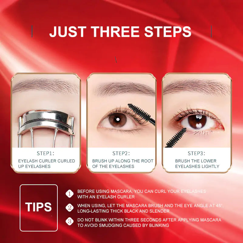 4D Silky Black Mascara 